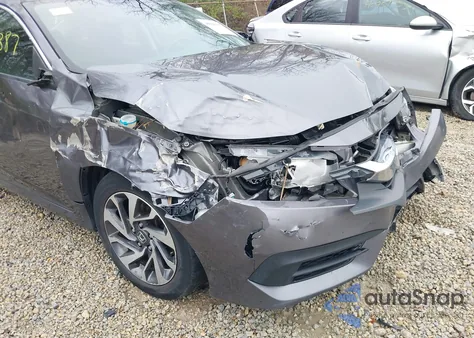 2017 Honda Civic Ex из США, поврежденный, VIN 19XFC2F72HE036602